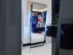 Orijinal Full HD 75 Inch Magic Mirror Lcd Display Kiosk Sanal Eğitmenle Etkileşimli
